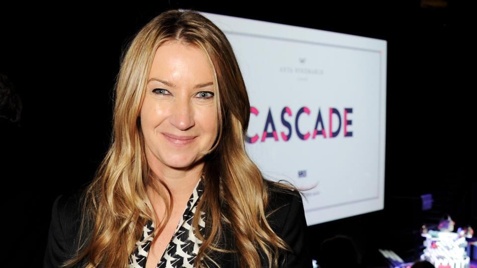 Anya Hindmarch at London Fashion Week in February. Photograph: Dave M Benett/Getty Images