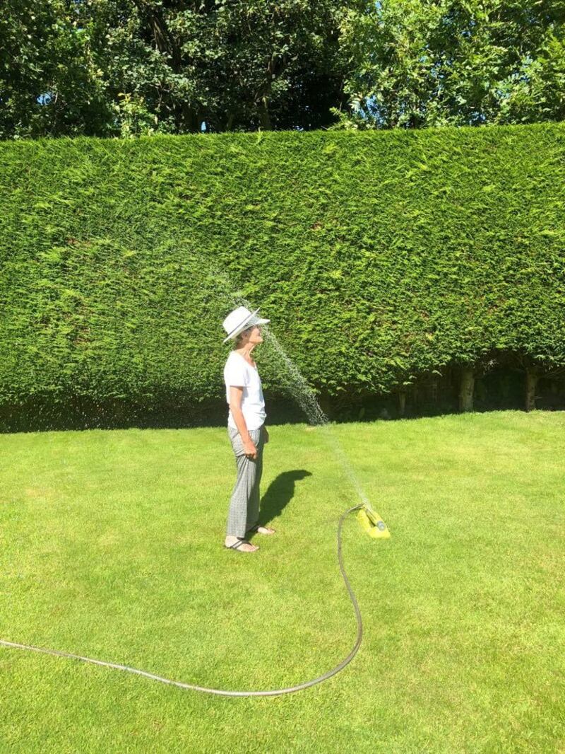 Before the hosepipe ban PHOTO: Roisin McCafferty