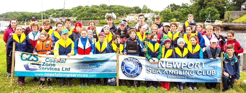 Newport SAC junior members get ready to fish – IFI sponsorship recipient in 2023
