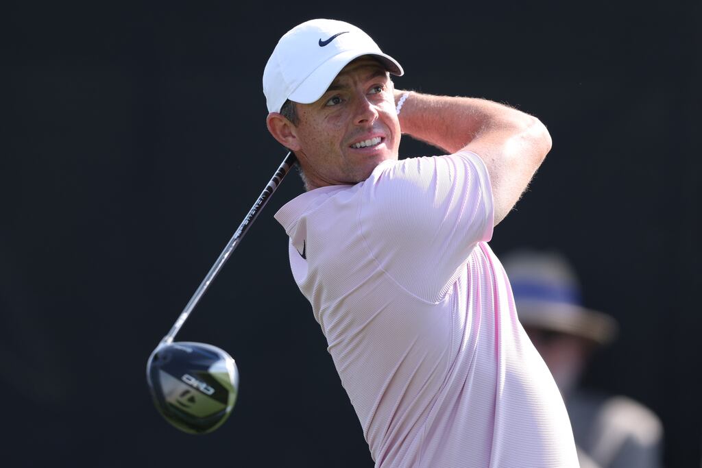 Rory McIlroy: had a superb 63 on Saturday in Dubai. Photograph: Warren Little/Getty