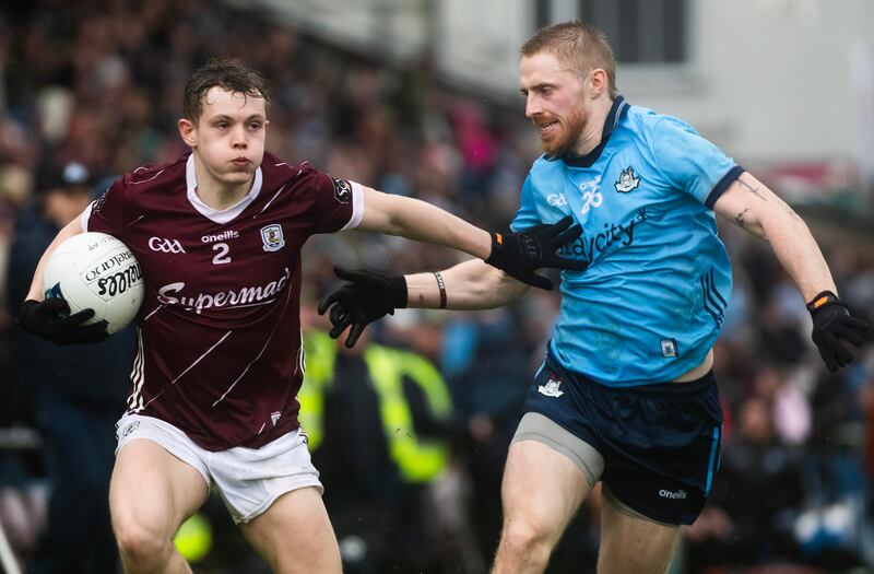 Galway’s Johnny McGrath: their best man-marker. Photograph: Evan Logan/Inpho