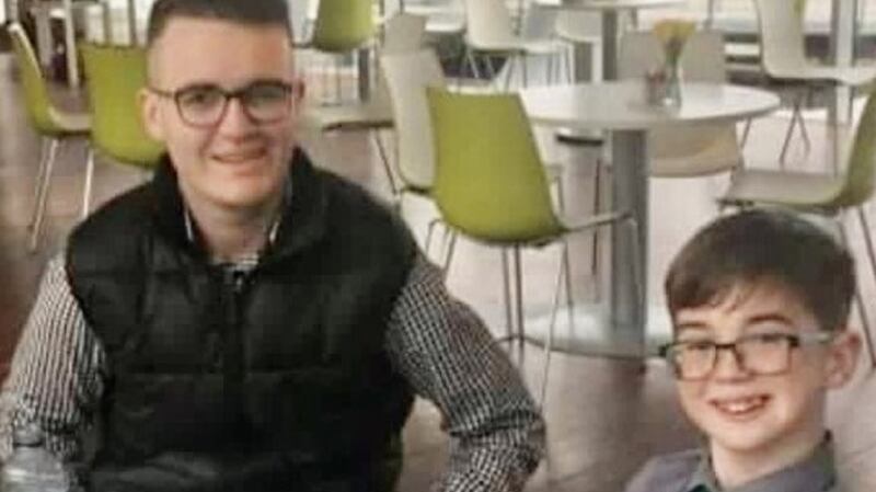 Murderer Patrick Dillon (28) pictured with his late nephew Brooklyn Colbert (11). Photograph: Courtesy of Sonia Aylmer