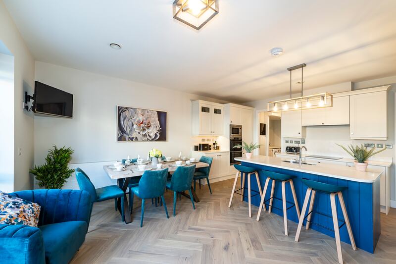 Kitchen-dining area at Drumnigh Manor, Portmarnock