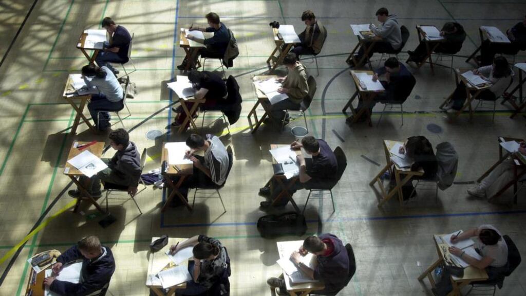‘Students’ experience of active learning methods diminishes as they approach the Junior Certificate exam.’ Photograph: Eric Luke