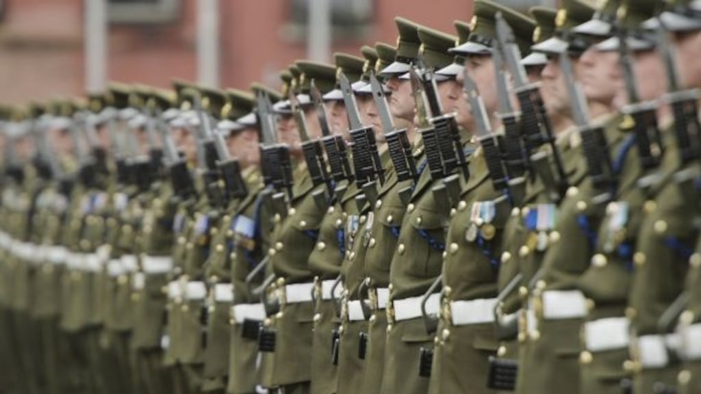 At present, there are 650 personnel serving abroad, the bulk of them (462) deployed with the UN Interim Force in Lebanon. Photograph: Alan Betson