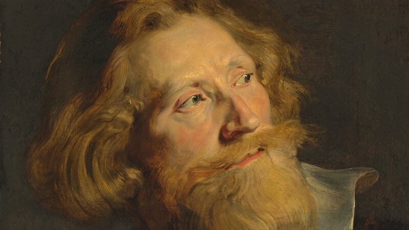 Detail of ‘Portrait of a Bearded Man’ by Sir Peter Paul Rubens (1577-1640), which Denis O’Brien bought for €3.5 million and donated to the National Gallery of Ireland