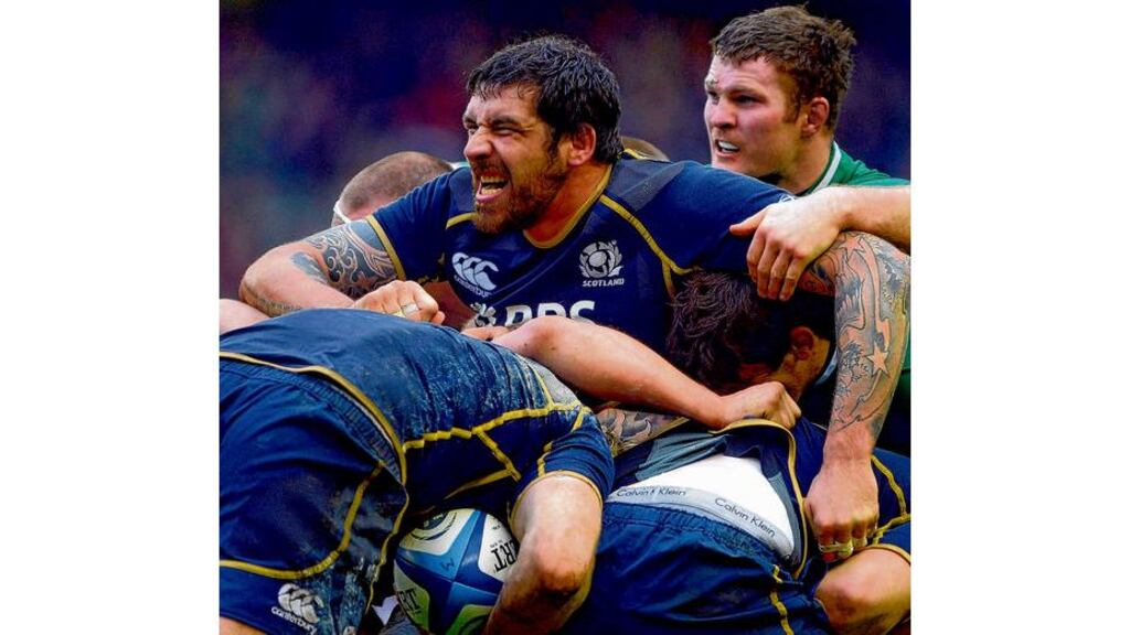 Hamilton: "We tried running the ball, off-loading but we're a team that doesn't score many tries- unless it's against Italy"