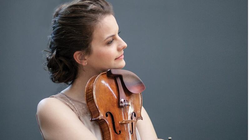 Veronika Eberle is in the National Concert Hall on Friday