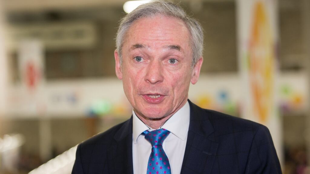 Minister for Education Richard Bruton: is set to signal changes in teacher training to help address staff shortages in key subjects at second level. Photograph: Gareth Chaney Collins
