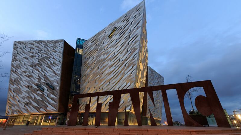 The Titanic Museum on the site of the former Harland & Wolff shipyard in Belfast’s Titanic Quarter. Photograph: John Walton/PA