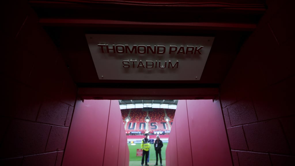 A general view of Thomond Park ahead of the meeting of Munster and Gloucester in October 2018. Photograph: Laszlo Geczo/Inpho