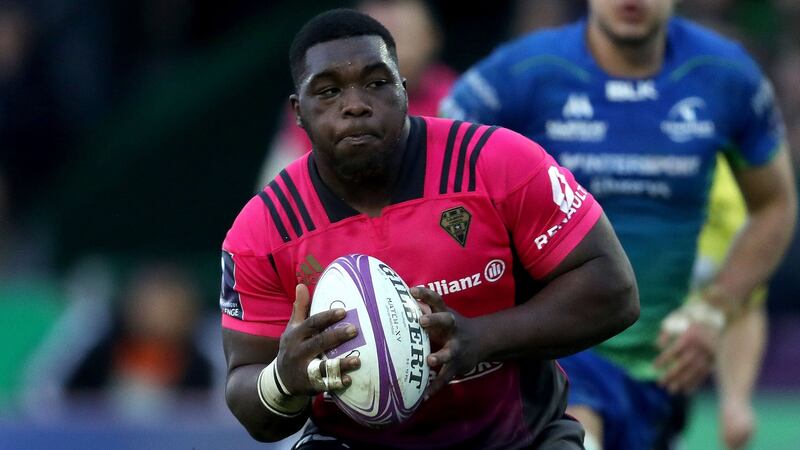 Prop Demba Bamba could be a bolter for the French side, after being named in their training squad. Bryan Keane/Inpho