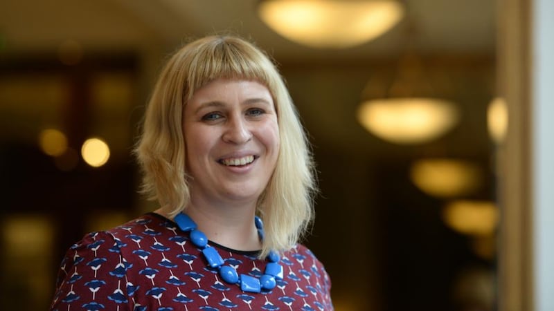 Jan Carson: “That’s what intrigued me, that there is a line there between what’s real and believable.”Photograph: Alan Betson