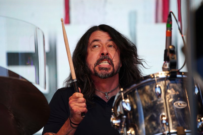 Dave Grohl of The Foo Fighters: Sticking to his guns. Photograph: Ben Birchall/PA Wire