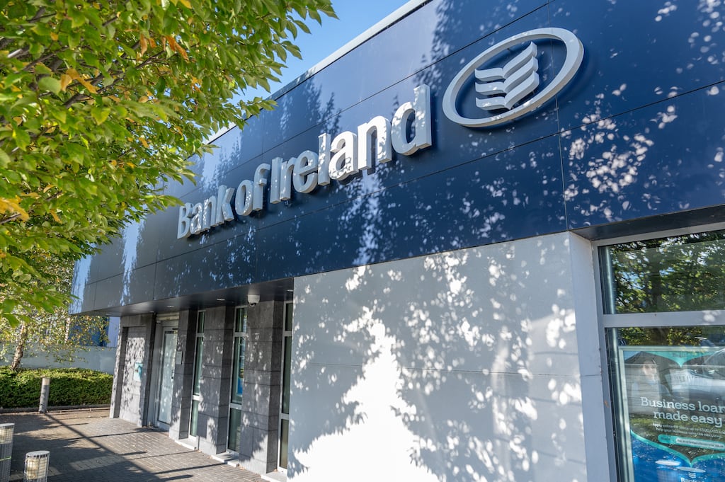 Sold: The Bank of Ireland branch on St Nessan’s Road, Dooradoyle, Limerick. Photograph: Gary Collins Photography