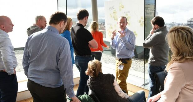 Brainstorming session led by Johnny Ryan of PageFair