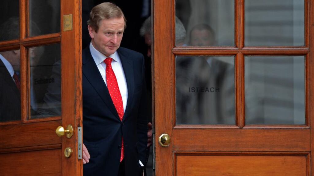 Taoiseach Enda Kenny: Expects a response within a fortnight. Photograph: Eric Luke/The Irish Times