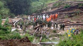 Tropical storm causes death and destruction in Japan
