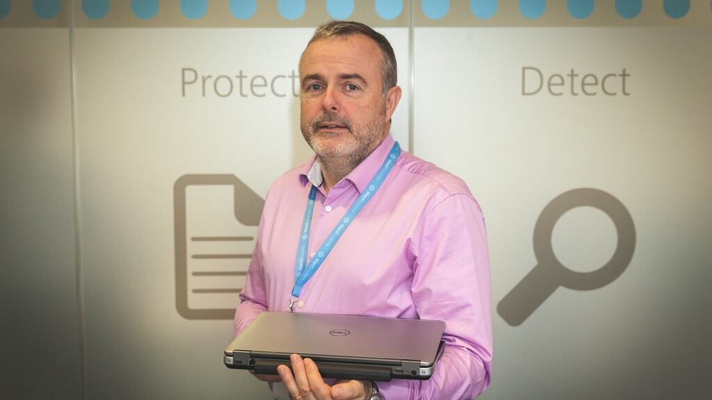 Pat Larkin, chief executive of Ward Solutions: says Enterprise Ireland’s Lean programme is “like ‘Operation Transformation’ for business. You lose weight and gain energy.” Photograph: Declan Devlin