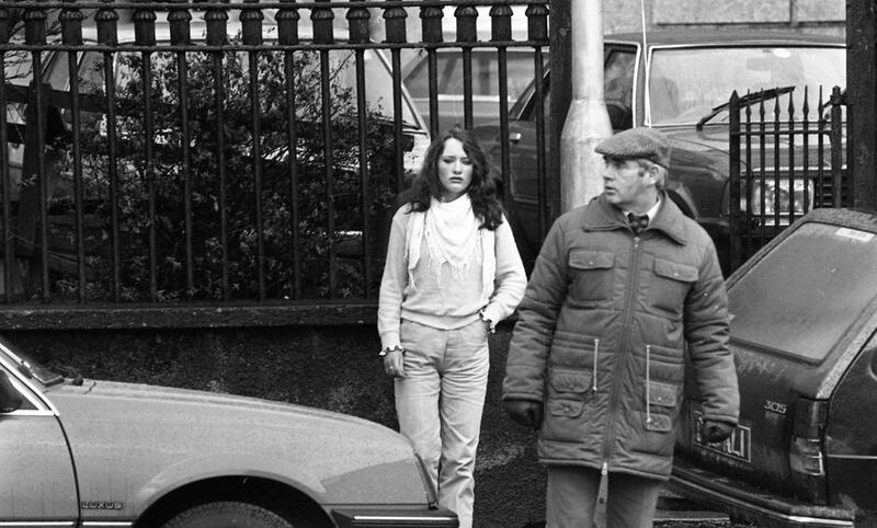 Mary Maguire, Ann Lovett's best friend at the inquest. Photograph INM/Getty Images