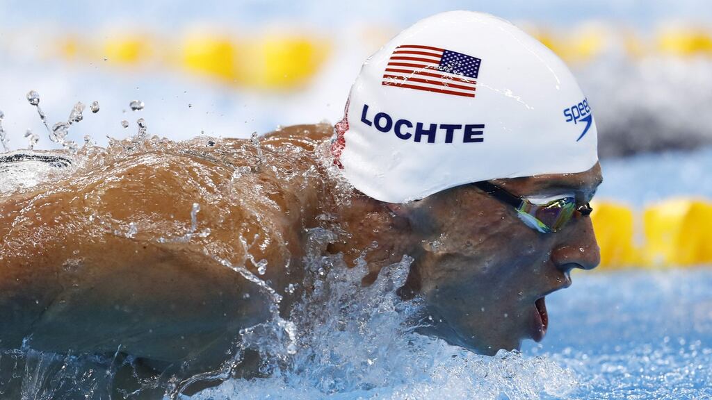 Ryan Lochte was reported to have been held at gunpoint on Saturday night. Photo: Getty Images