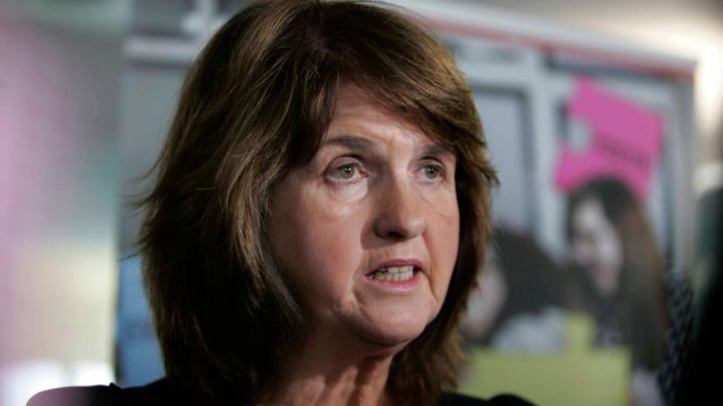 Tánaiste  Joan  Burton: said measures to penalise lenders, including hiking the levy were “a possibility”. Photograph: Mark Stedman/Photocall Ireland