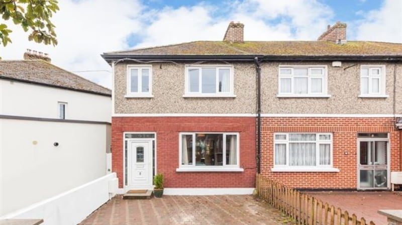 5 Craigford Drive, Killester, Dublin 5: a three-bedroom, end-of-terrace house.