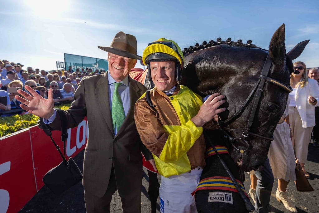 Top handler Willie Mullins and champion jockey Paul Townend have enjoyed a stellar season in Ireland and Britain. Photograph: Morgan Treacy/Inpho