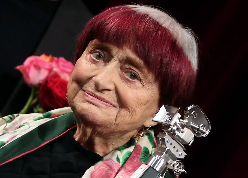 Agnes Varda: became the oldest person nominated for a competitive Academy Award when Faces Places landed in the best feature documentary in 2017. Photograph: Adam Berry/EPA