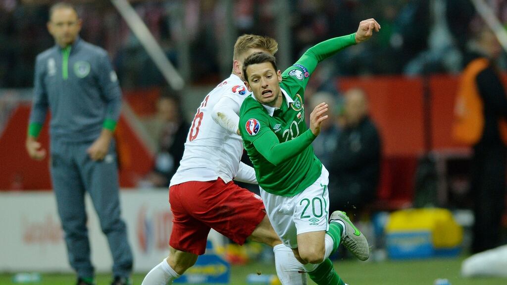 Wes Hoolahan: has become an increasingly influential figure in the Republic of Ireland squad. Photo: Adam Holt/Action