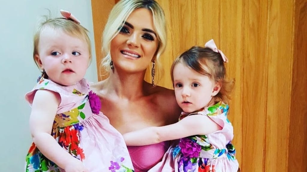 Lisa Coulhoun with her daughters Beth and Grace.