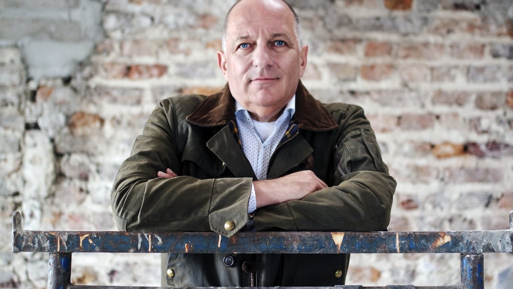 Home of the Year presenter Hugh Wallace is restoring a home in Dublin 8 that he bought for €300,000 four years ago after it was damaged by fire. Photograph: RTÉ