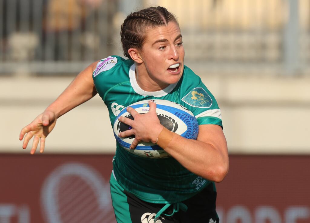 Emily Lane will start at scrumhalf for Ireland in Saturday's Six Nations game against England at Musgrave Park. Photograph: Tom Maher/Inpho