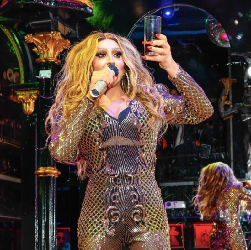 Davina Devine at Thirsty Thursday. Photograph: The George