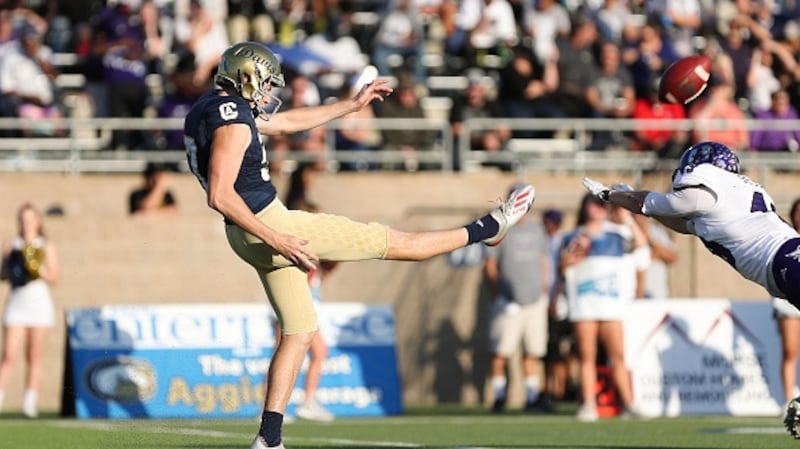 Daniel Whelan played for the University of California-Davis. Photograph: Kara Hoffman/Icon Sportswire via Getty