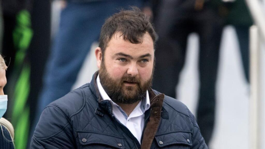 Kevin Hutchinson (29) of Roberstown West, Robertstown, Co Kildare has pleaded not guilty to a charge of dangerous driving causing the death of Tonya McEvoy on February 12th, 2019 at Rathcoffey, Co Kildare. Photograph: Colin Keegan/Collins Dublin