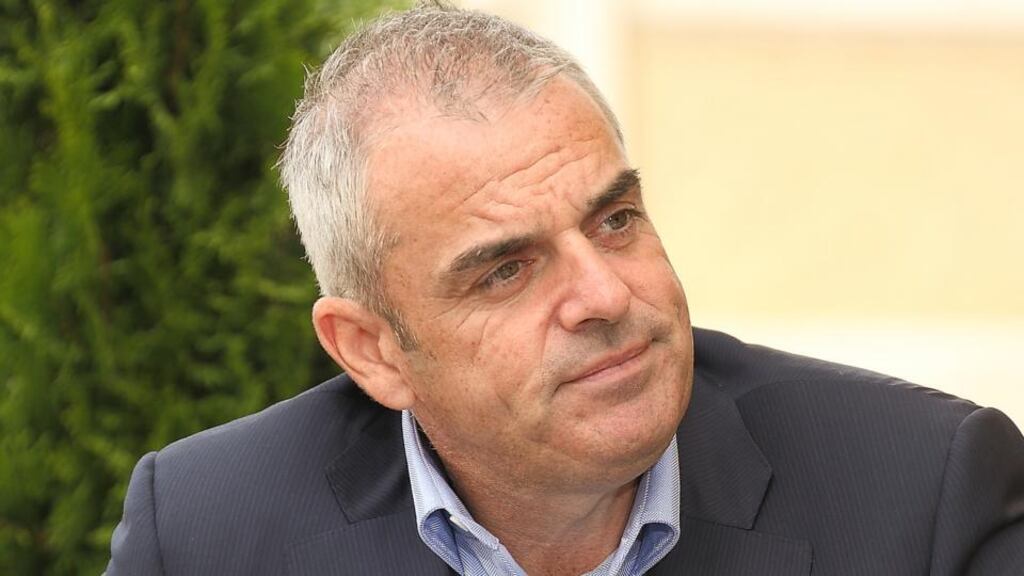 Ryder Cup captain Paul McGinley, also a founder of Clubs to Hire, at EY World Entrepreneur of the Year awards buildup