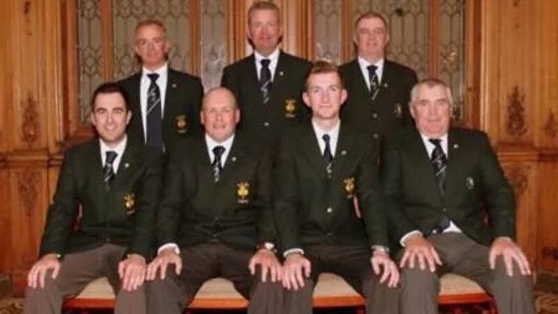 Ireland’s recent gold medal-winning team at the Stillwater Bank Fly Fishing Championships at Chatton Lakes in Northumberland, England.