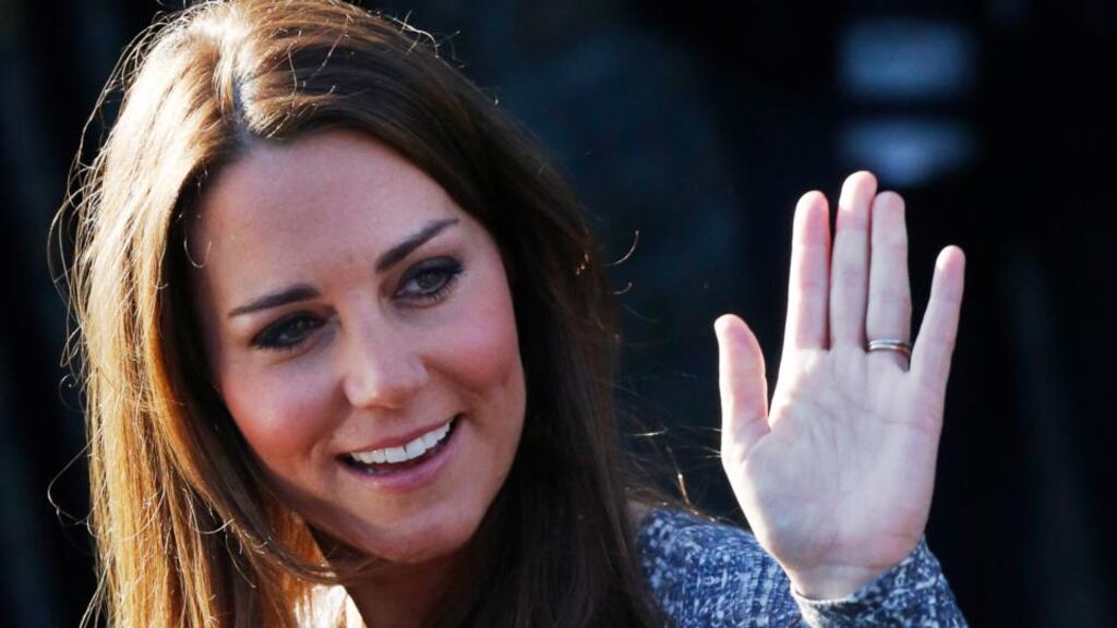 Britain’s Duchess of Cambridge Kate Middleton. File photograph: Reuters /Luke MacGregor