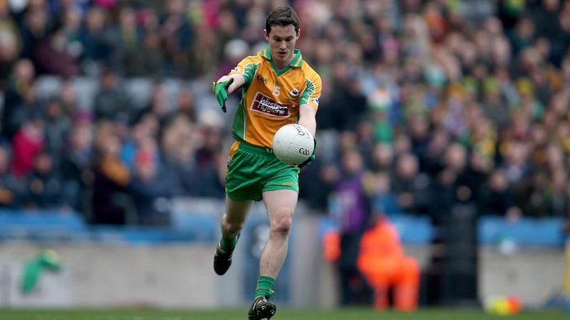 Ian Burke of Corofin. Photograph: Donall Farmer/Inpho