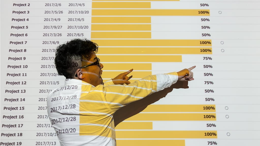 PowerPoint presentations are typically a festival of unfathomable graphs and bullet points, often read out verbatim.