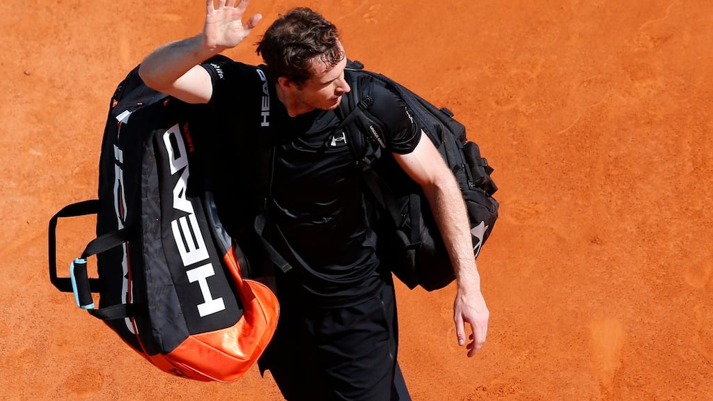 Andy Murray has questioned some of his opponents: ‘Have I ever been suspicious of someone? Yeah.’ Photograph: EPA