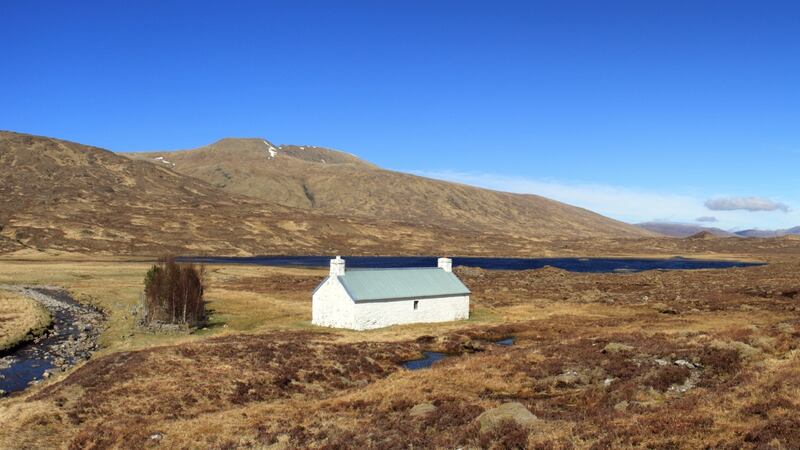 Bendronaig Bothy. Photograph: Geoff Allan