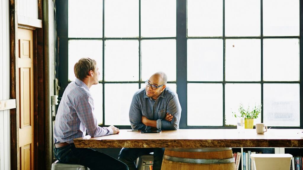 Ibec’s KeepWell Mark provides organisations with a recognised accreditation in workplace wellbeing. Enrolling in Keepwell Mark programmes provides participating businesses with an assessment tool to help them conduct an extensive audit of their corporate wellness practice. Photograph: Getty Images