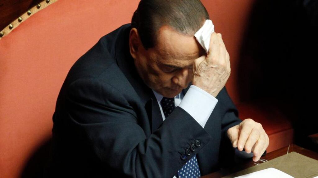 Former prime minister Silvio Berlusconi