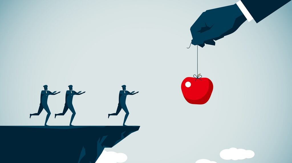 Some extremely wealthy people never seem happy with what they have, always wanting more. Power and wealth play havoc with all of us. Illustration: iStock