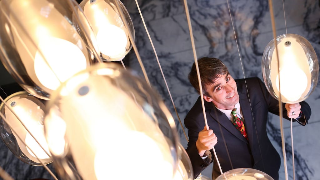 Vayu energy efficiency manager Ciaran Gahan pictured at the launch of the company’s new fund