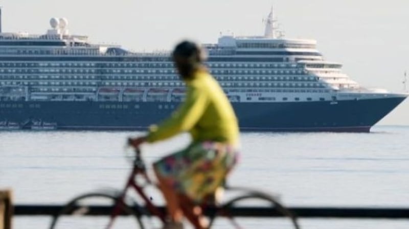 Super-size cruise liners will not be docking in Dún Laoghaire Harbour following a decision from An Bord Pleanála that restricts the size of vessels. File photograph: Eric Luke/The Irish Times