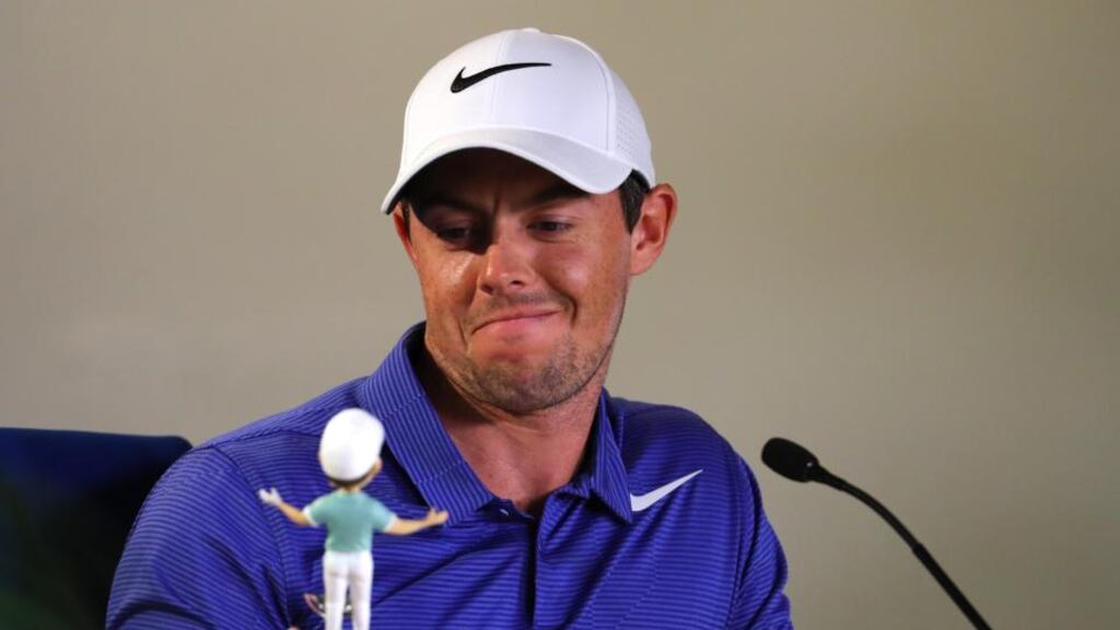 Rory McIlroy returns to action in the Players having signed a $100 million equipment deal with TaylorMade. Photograph: Warrn Little/Getty