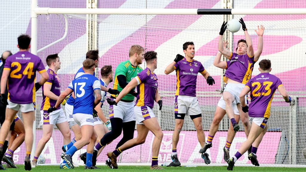 Dara Mullin's goal line intervention denied Kerins O'Rahilly's a late goal. Photograph: James Crombie/Inpho